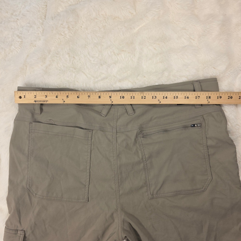Gerry Cargo Shorts Mens 38 Khaki Excellent Outdoor Hiking‎ Stretch 1272321 - Picture 11 of 12